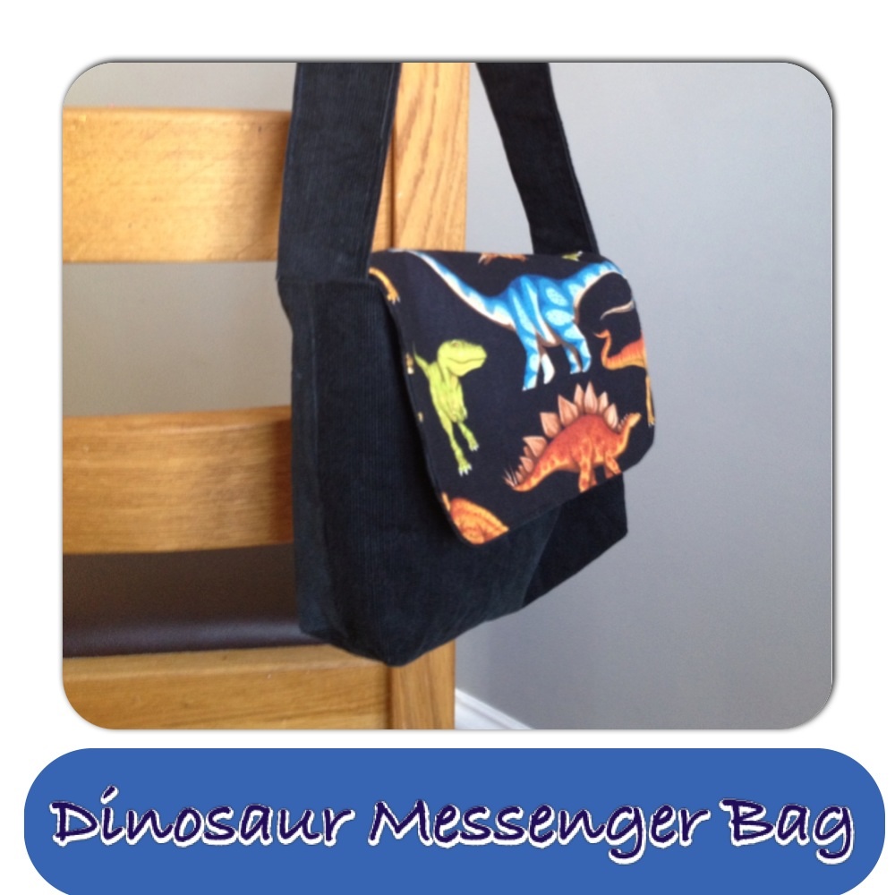 Dinosaur Messenger Bag â€“ A Bag For A Boy